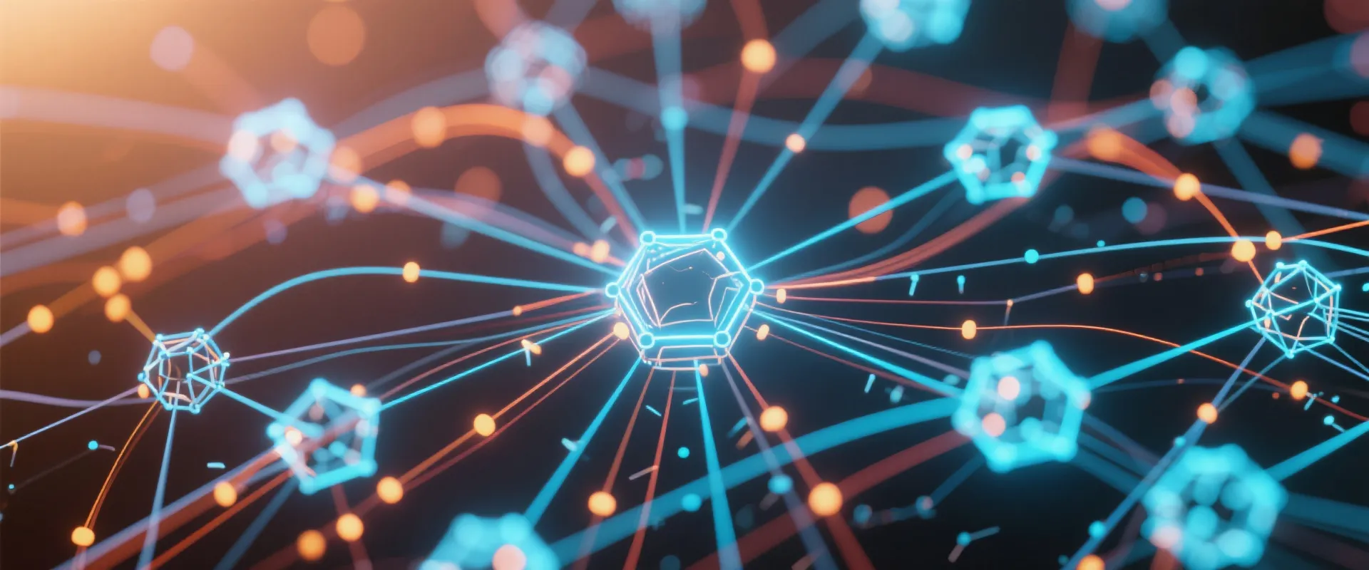Digital Network Background